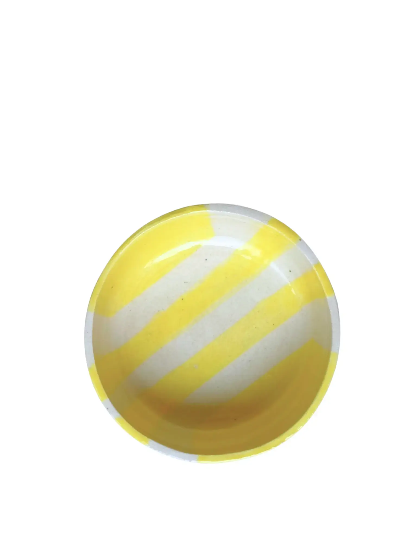 Bobun Small Rayure Jaune TARTINE HAP CERAMIQUE