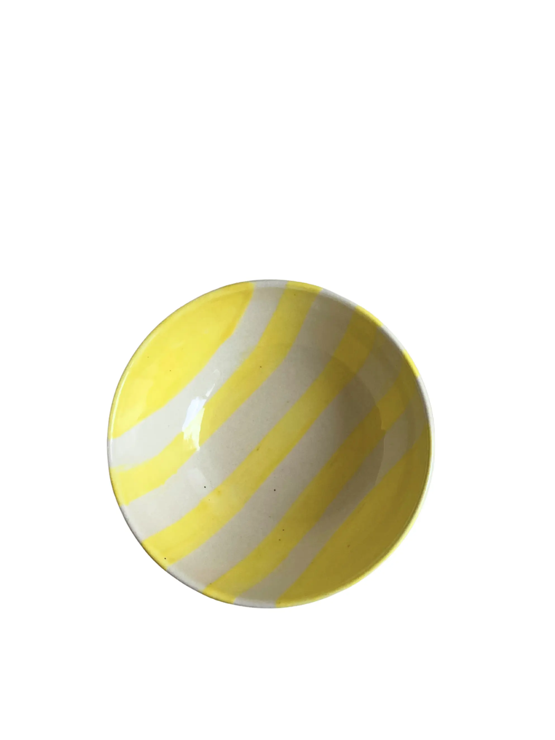 Bol Rayure Jaune TARTINE HAP CERAMIQUE
