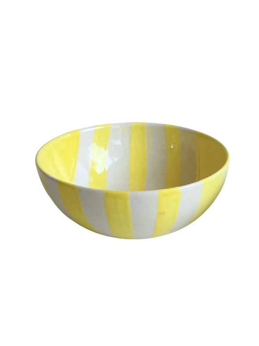 Bol Rayure Jaune TARTINE HAP CERAMIQUE