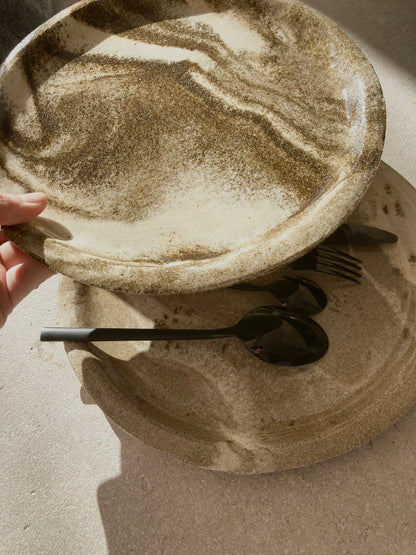 Assiette Marbré HAP CERAMIQUE