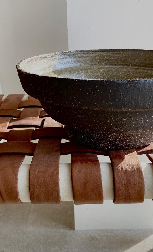 Bassalt Corbeille fruit hap ceramique gres uzes