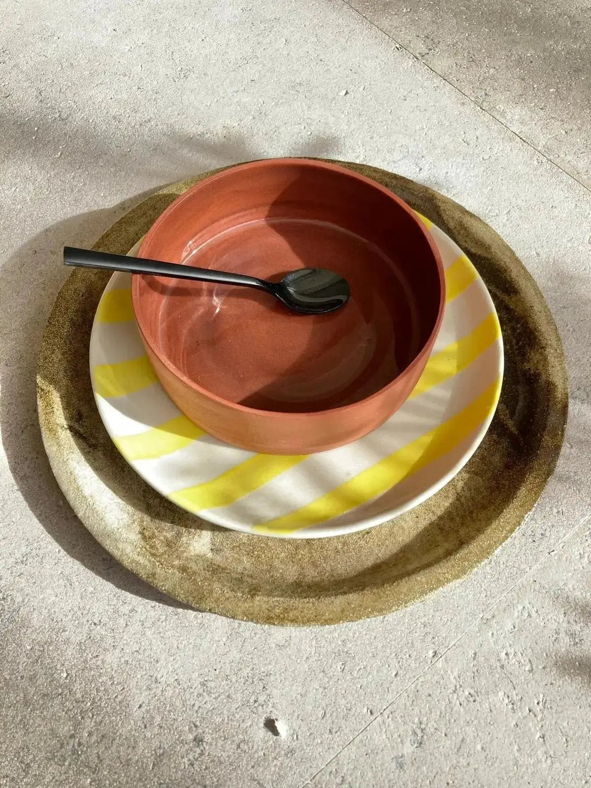 Bobun en faïence Terra Cotta artisanale hap ceramique Uzès 