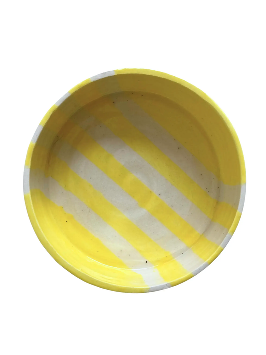 Bobun Rayure Jaune TARTINE HAP CERAMIQUE