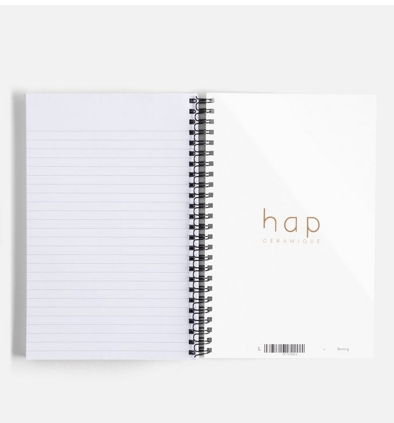 Carnet rayé Violet HAP CERAMIQUE