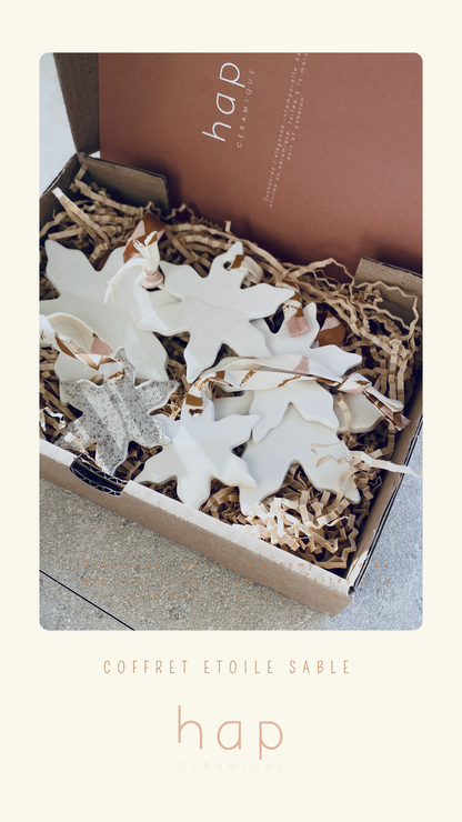 ETOILE EN CERAMIQUE SABLE hap-ceramique