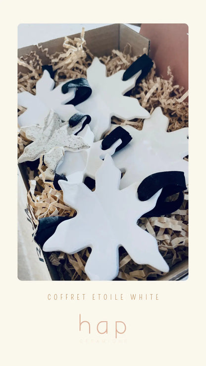 Etoile en céramique aritisanale hap ceramique uzes 