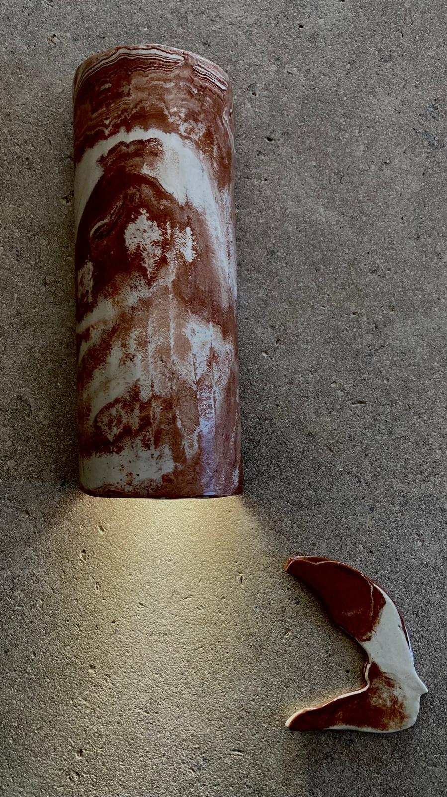 ORIGINE - Applique mural FaÏence | Terres mélées