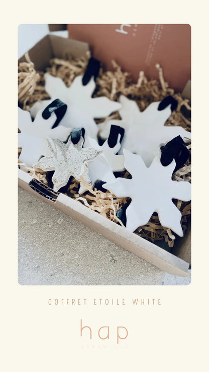 Etoile en céramique aritisanale hap ceramique uzes 