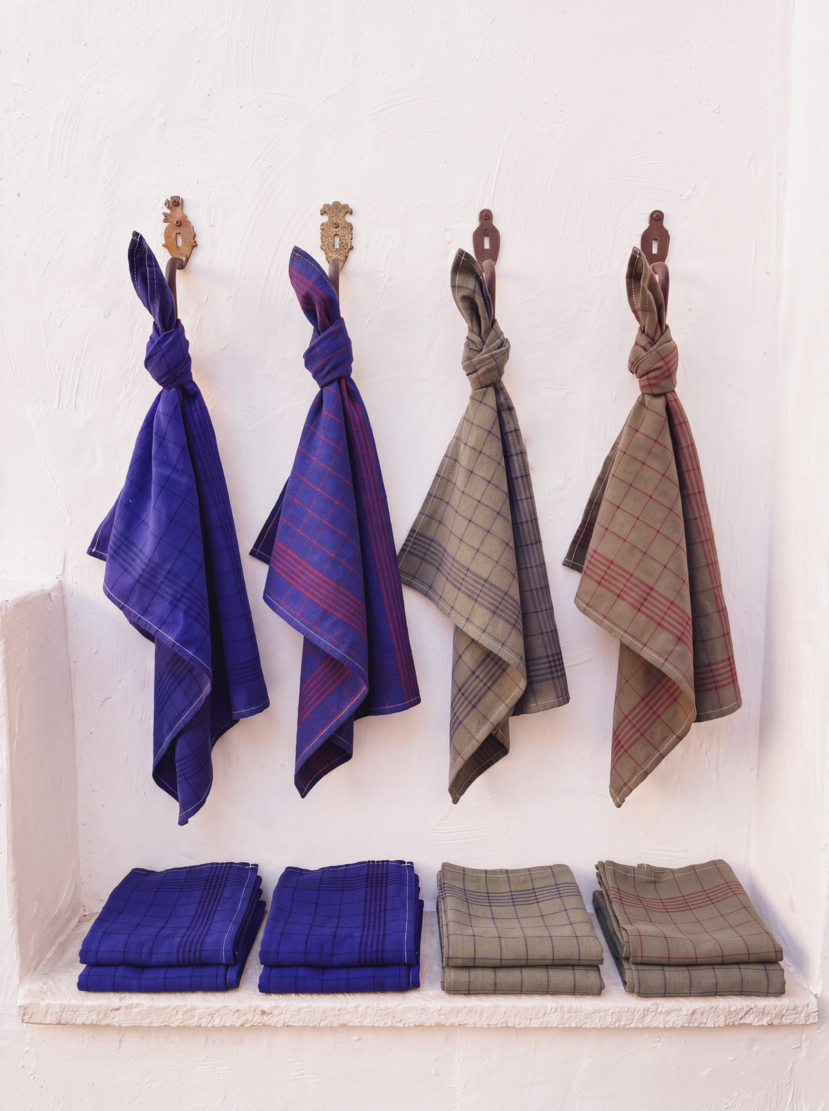 torchon-lin-coton-teint-france-kaki-olive-bleu
