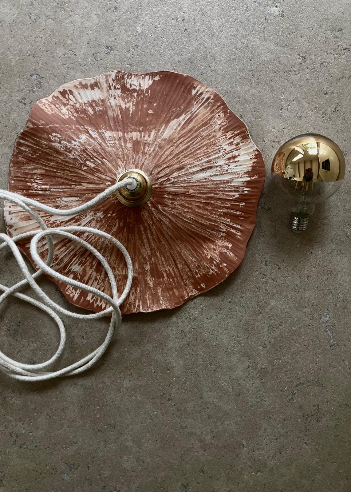 Corolle | Terre mêlée Terracotta/Blanc
